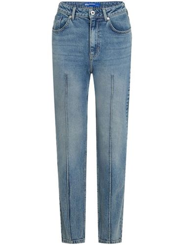 Jean cigarette à taille haute - Karl Lagerfeld Jeans - Modalova