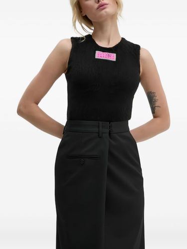 Débardeur à patch logo - MM6 Maison Margiela - Modalova