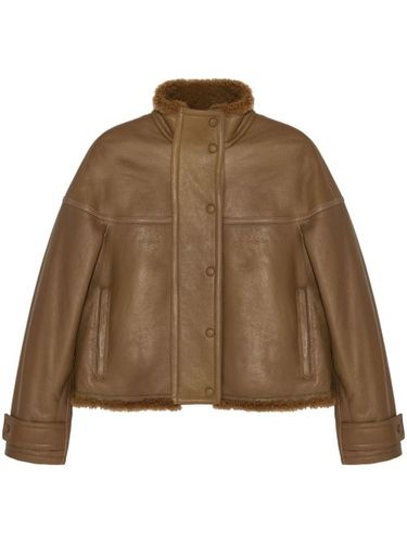 Veste en peau de mouton retournée - Yves Salomon - Modalova