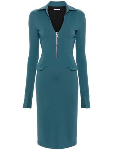 Robe mi-longue à breloque logo - Patrizia Pepe - Modalova