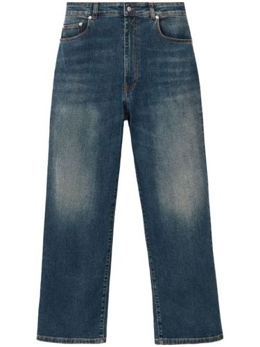 Jean en coton stretch à coupe droite - Fabiana Filippi - Modalova