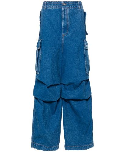 Jean cargo à patch logo - Marni - Modalova