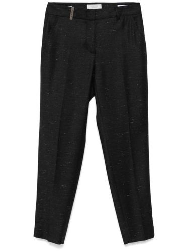 Pantalon à effet moucheté - Peserico - Modalova