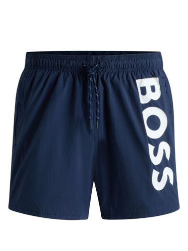 Short de bain à logo imprimé - BOSS - Modalova