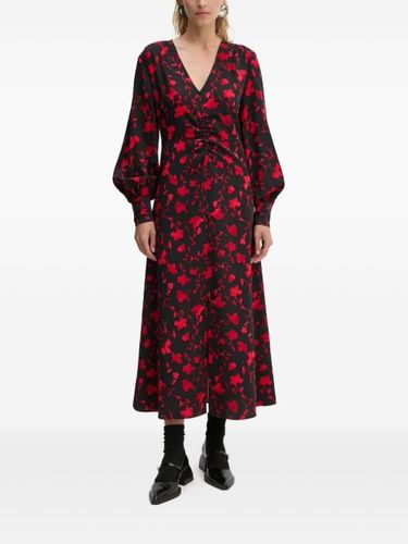 Gestuz robe à fleurs - Noir - Gestuz - Modalova
