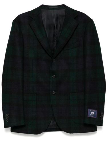 Blazer boutonné à carreaux - Man On The Boon. - Modalova