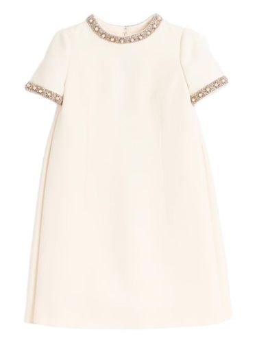 Robe courte Crepe Couture à broderies - Valentino Garavani - Modalova