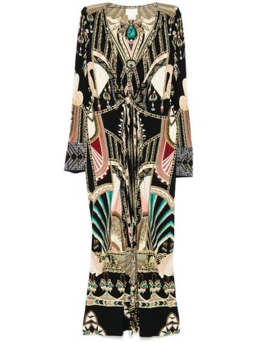 Robe longue à détail torsadé - Camilla - Modalova