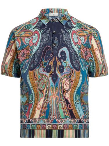 Polo à imprimé cachemire - ETRO - Modalova