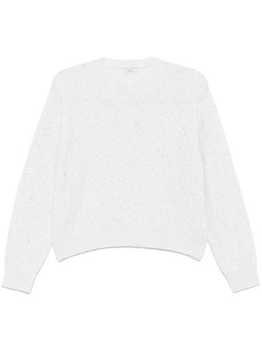 Pull brodé de sequins - Peserico - Modalova