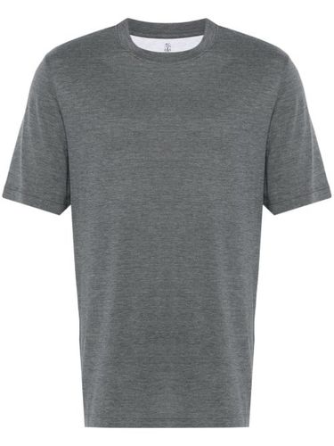T-shirt à design chiné - Brunello Cucinelli - Modalova
