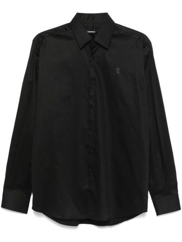 Chemise à logo brodé - Karl Lagerfeld - Modalova