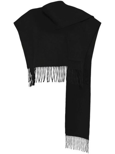Goen.J poncho à franges - Noir - Goen.J - Modalova