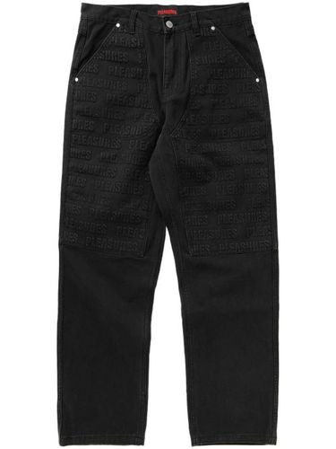 Jean à logo brodé - Pleasures - Modalova