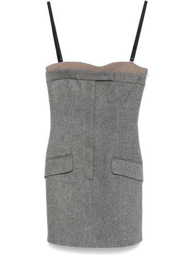 Robe en tweed à coupe courte - Sportmax - Modalova