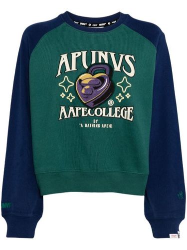 Sweat en coton à imprimé graphique - AAPE BY *A BATHING APE® - Modalova