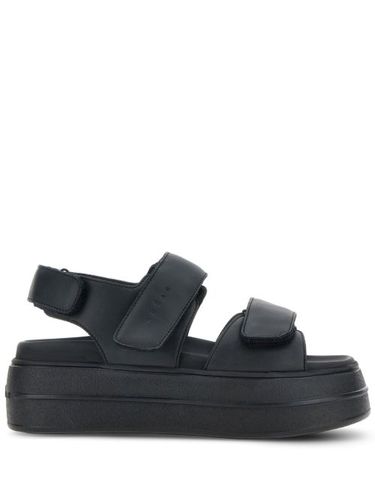 Hogan sandales en cuir - Noir - Hogan - Modalova