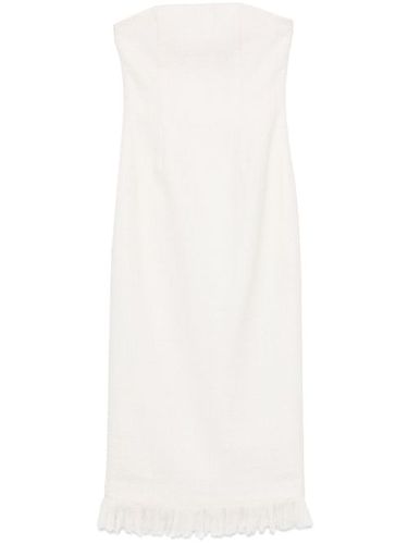 Robe-bustier à coupe mi-longue - Oscar de la Renta - Modalova