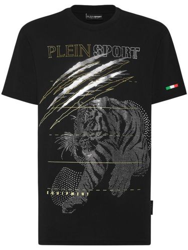 T-shirt à motif tigre - Plein Sport - Modalova