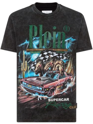T-shirt Racing Club - Philipp Plein - Modalova