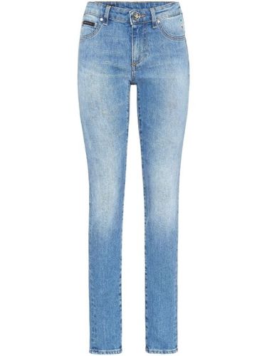 Jean à patch logo - Philipp Plein - Modalova