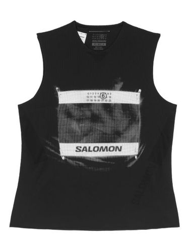 X Salomon débardeur à logo - MM6 Maison Margiela X Salomon - Modalova