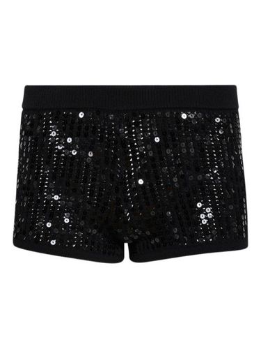 David Koma short à sequins - BLACK - David Koma - Modalova