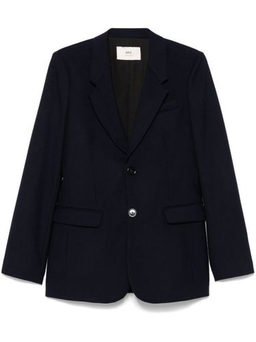 AMI Paris blazer en laine - Bleu - AMI Paris - Modalova