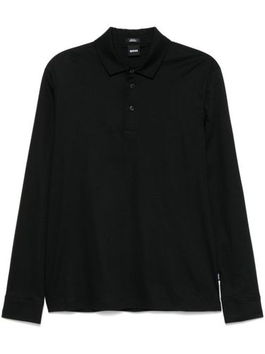 BOSS polo en coton - Noir - BOSS - Modalova