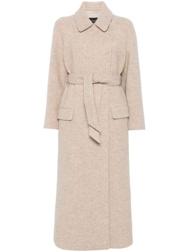 Blazer croisé à design moucheté - Emporio Armani - Modalova