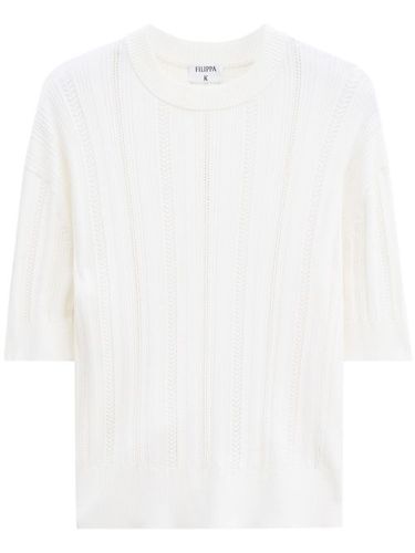 T-shirt Braid Knit - Filippa K - Modalova
