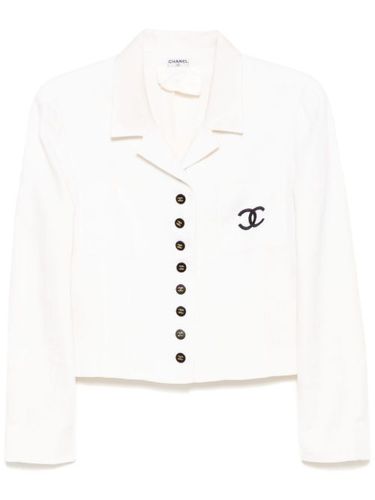 Blazer à logo brodé (années 1990-2000) - CHANEL Pre-Owned - Modalova