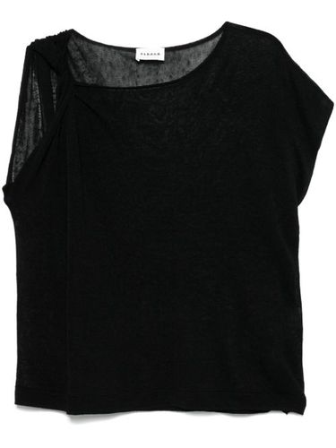 Blouse à encolure torsadée - P.A.R.O.S.H. - Modalova