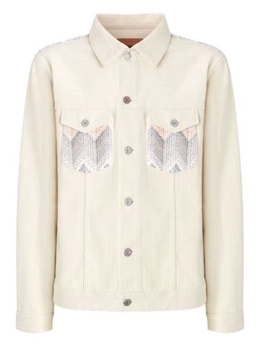 Veste en jean à chevrons - Missoni - Modalova