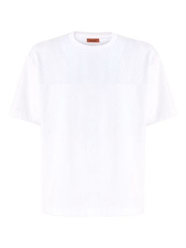T-shirt en coton à empiècements - Missoni - Modalova