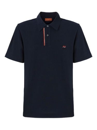 Missoni polo à col rayé - Bleu - Missoni - Modalova