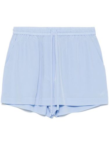 P.A.R.O.S.H. short en soie - Bleu - P.A.R.O.S.H. - Modalova