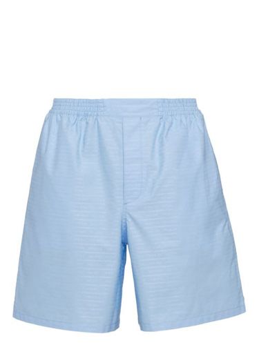 Bermuda en popeline à lien de resserrage - Prada - Modalova