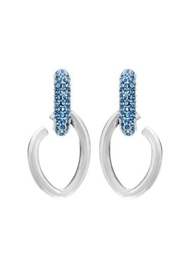 Boucles d'oreilles pendantes Pavé O - Oscar de la Renta - Modalova