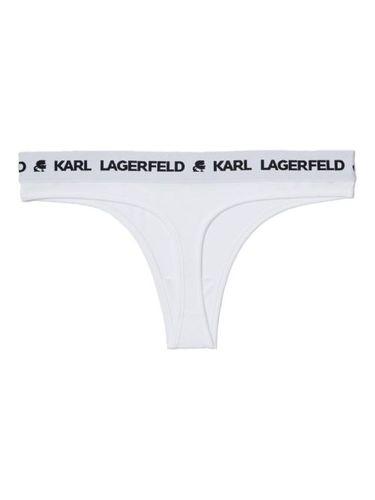 String à bande logo - Karl Lagerfeld - Modalova