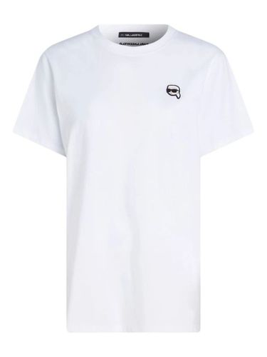 T-shirt à patch Ikon - Karl Lagerfeld - Modalova