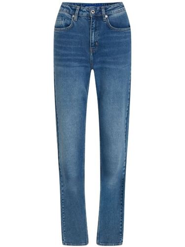 Jean droit à patch logo - Karl Lagerfeld Jeans - Modalova