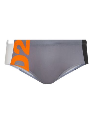 Slip de bain à design colour block - DSQUARED2 - Modalova