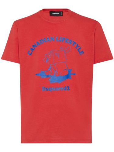 T-shirt à imprimé graphique - DSQUARED2 - Modalova