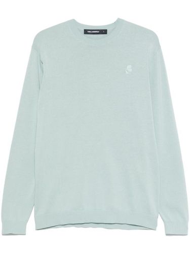 Pull à logo brodé - Karl Lagerfeld - Modalova