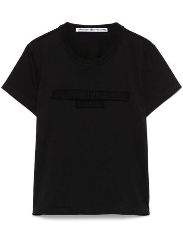 T-shirt à logo embossé - Alexander Wang - Modalova