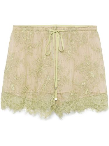 Short à dentelle fleurie - Blumarine - Modalova