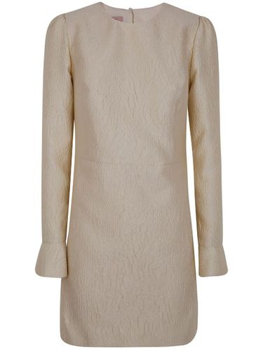 Robe en jacquard à coupe courte - TWINSET - Modalova