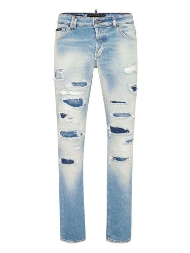Jean Super Straight Cut Sprint Spirits - Philipp Plein - Modalova