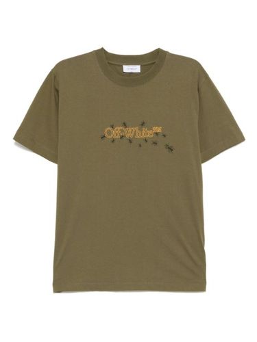Off-White t-shirt Ants Arrow - Vert - Off-White - Modalova